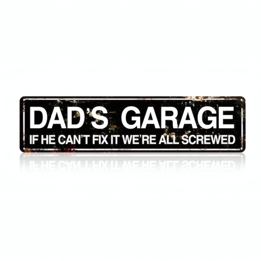 Dad's Garage Sign